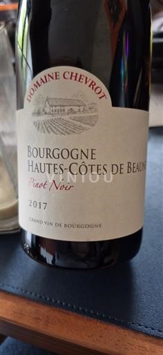 Bourgogne Hautes Côtes de Beaune Domaine Chevrot 2017