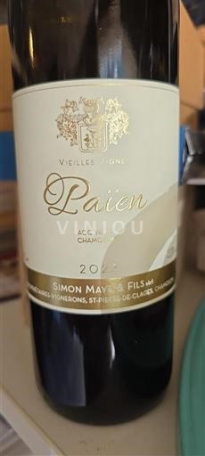 Valais Unspecified Simon Maye & Fils Païen 2022