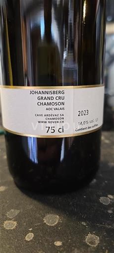 Vallese Non specificato Cave Ardévaz SA Johannisberg 2023