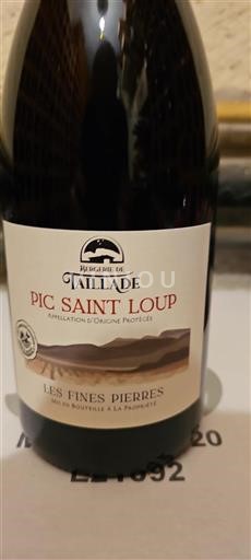 Languedoc Pic-saint-loup Bergerie de Taillade Les Fines Pierres 2023