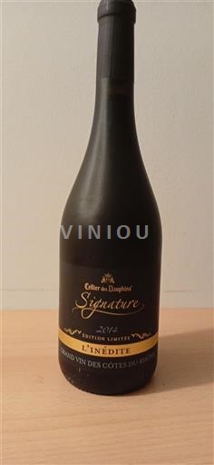 Rhône Valley Côtes du Rhône Cellier des Dauphins Signature L'Inédite 2014