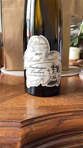 Alsace Vendanges Tardives Marcel Immélé Vendanges Tardives Gewurztraminer 2021