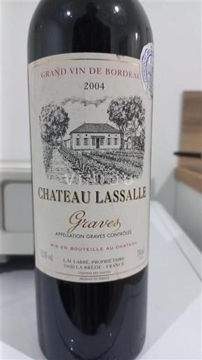 Bordeaux Graves Château Lassalle 2004
