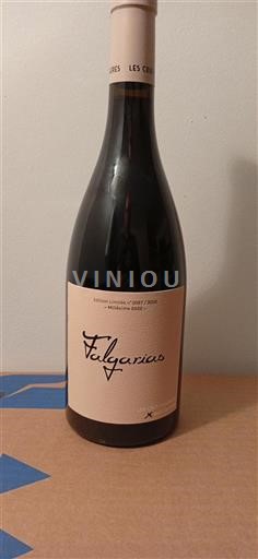 Vin Rouge sec Falgarias Mas Ollieux 2022 France Languedoc Faugères AOC
