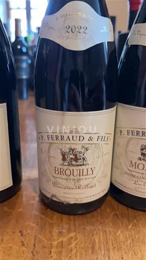 Beaujolais Brouilly P. Ferraud & Fils Domaine Rolland 2022