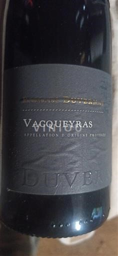 Rhônen laakso Vacqueyras Romain Duvernay Ei vuosikertaa
