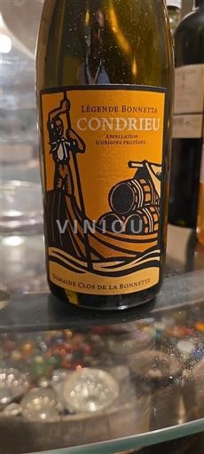 Valle del Rodano Condrieu Clos de la Bonnette Légende Bonnetta 2023
