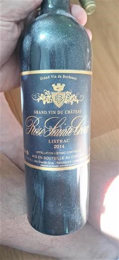 Bordeaux Loupiac Château Rose Sainte-Croix 2014