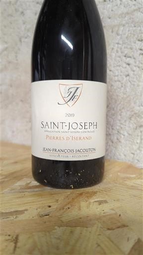 Vallée du Rhône Saint-Joseph Jean-François Jacouton Pierres d'Iserand 2019