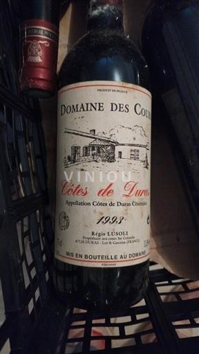 Sudoeste Côtes de Duras Domaine Des Cour 1993