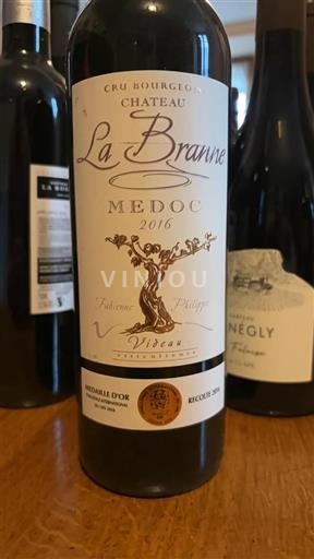 Bordeaux Médoc Cru Bourgeois Château La Branne 2016