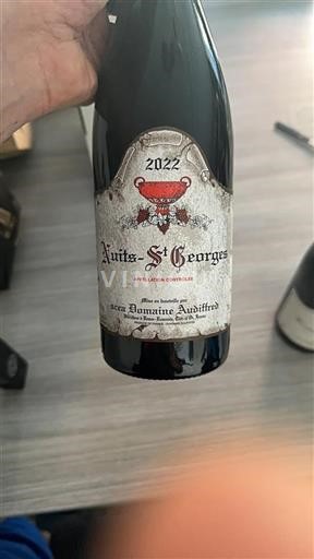Burgundi Nuits-saint-georges Domaine Audiffred 2022