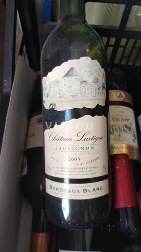 Bordeaux Bordeaux blanc Château Lartigue Sauvignon 2005