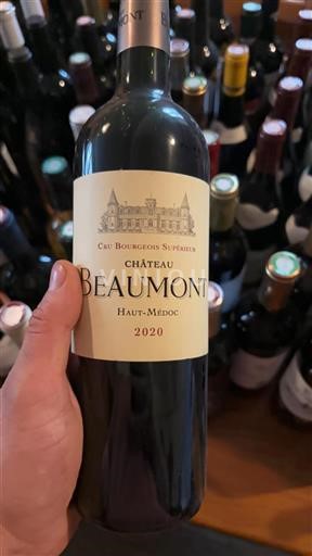 Bordeaux Haut-Médoc Cru Bourgeois Supérieur Château Beaumont 2020