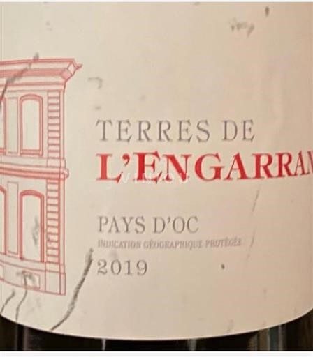 Languedoc-Roussillon Pays d'Oc L'Engarran Terres de l’Engarran 2019