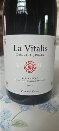 Rhône-dalen Cairanne Domaine Jubain La Vitalis 2022