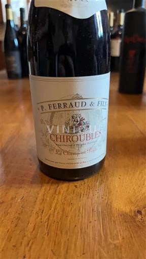 Beaujolais Chiroubles P. Ferraud & Fils Le Champen Pente Non-Vintage
