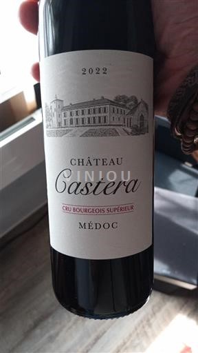 Bordeaux Médoc Cru Bourgeois Supérieur Domaine Castera 2022