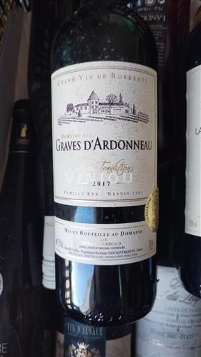 Bordeaux Blaye-côtes-de-bordeaux Domaine Des Graves Ardonneau Tradition 2017