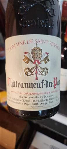 Údolí Rhôny Châteauneuf-du-Pape Domaine Saint Siffrein Neročník