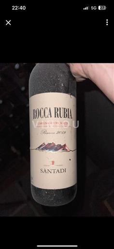 Sardaigne Carignano del Sulcis Santadi Rocca Rubia 2019