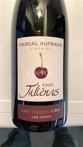 Beaujolais Juliénas Pascal Aufranc Les Cerisiers 2020