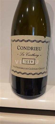 Valle del Rodano Condrieu Château -Grillet La Carthery 2019