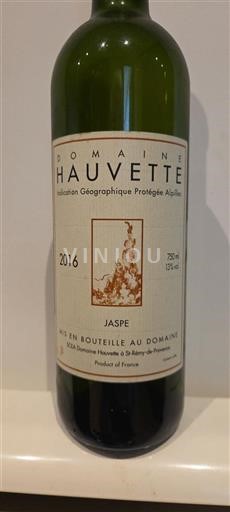 Alpen und Rhônetal Alpilles Domaine Hauvette Jaspe 2016