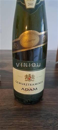 Alsace Grand Cru Adam Réserve 2005