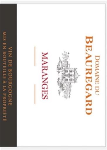 Bourgogne Maranges Domaine Beauregard 2022