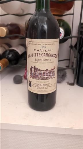Bordéus Saint-Estèphe Cru Bourgeois Château Laffitte-Carcasset 1995