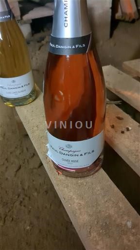 Šampanja Šampanjec Paul Dangin & Fils Rosé Neleten.