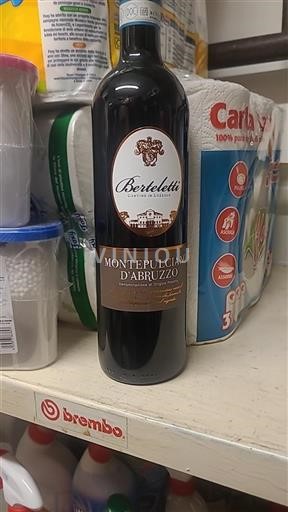Abruzos Montepulciano d'Abruzzo Berteletti Sin añada