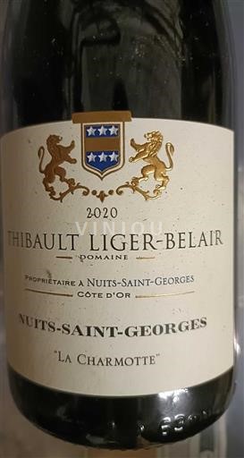 Borgogna Nuits-Saint-Georges Domaine Thibault Liger-Belair La Charmotte 2020