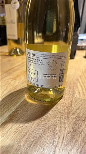 Sydvestfrankrig Côtes de Gascogne Les Vins de l'Herré Gros Manseng Doux 2022