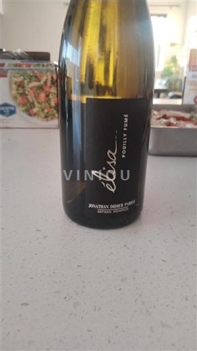 Vallée de la Loire Pouilly-fumé Jonathan Didier Pabiot élisa Non Millésimé