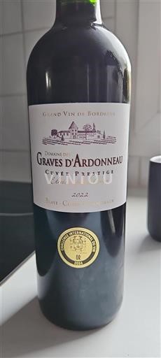 Bordeaux Blaye-côtes-de-bordeaux Domaine Des Graves Ardonneau Prestige 2022