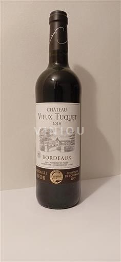Bordeaux Château Vieux Tuquet 2018