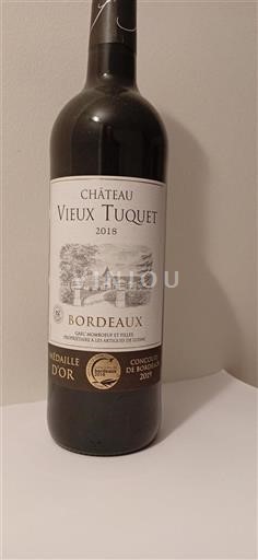 Bordeaux Château Vieux Tuquet 2018