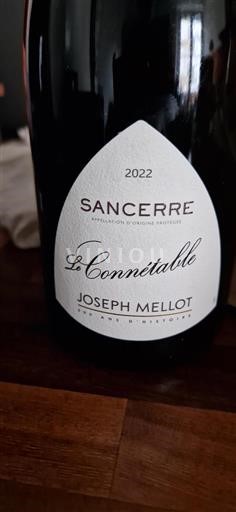 Vallée de la Loire Sancerre Joseph Mellot Le Connétable 2022