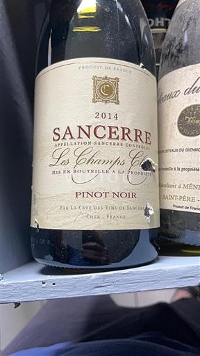 Vallée de la Loire Sancerre Cave des Vins de Sancerre Les Champs Clos 2014