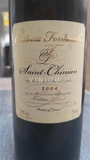 Languedoc Saint-Chinian Château Fontanche 2004