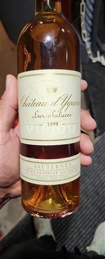 Burdeos Sauternes Château Yquem 1999