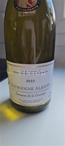 Bourgogne Bourgogne-aligoté Domaine La Croisette 2022