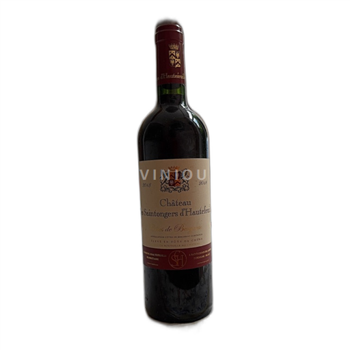 Vin Rouge sec Château Des Saintongers Hautefeuille 2018 France Sud-Ouest Côtes-de-bergerac