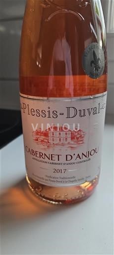 Valle del Loira Cabernet-d'Anjou Plessis-Duval 2017