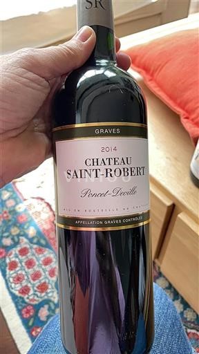 Bordeaux Graves Saint-Robert Poncet-Deville 2014