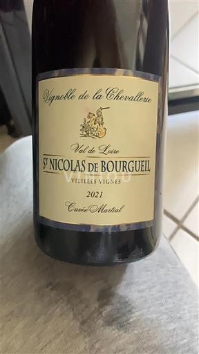 Vallée de la Loire Saint-Nicolas-De-Bourgueil Vignoble de la Chevallerie Martial 2021