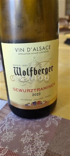 Alsace Grand Cru Wolfberger Gewurztraminer 2022