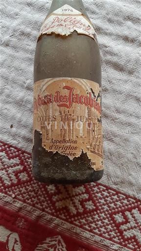 Jura Côtes-du-Jura Caveaux des Jacobins 1976